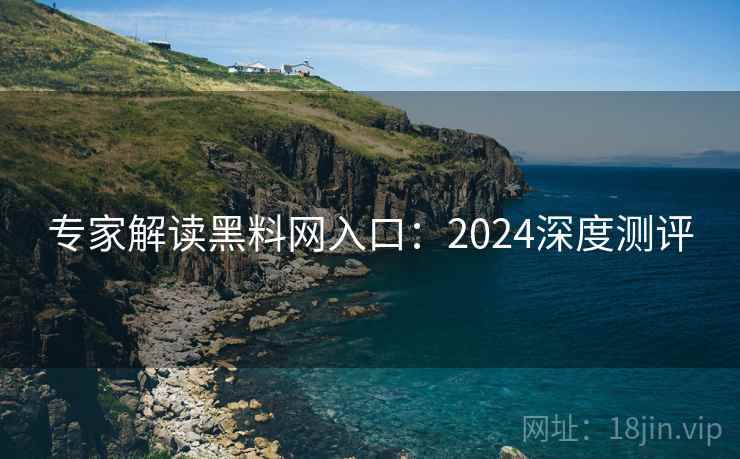 专家解读黑料网入口：2024深度测评