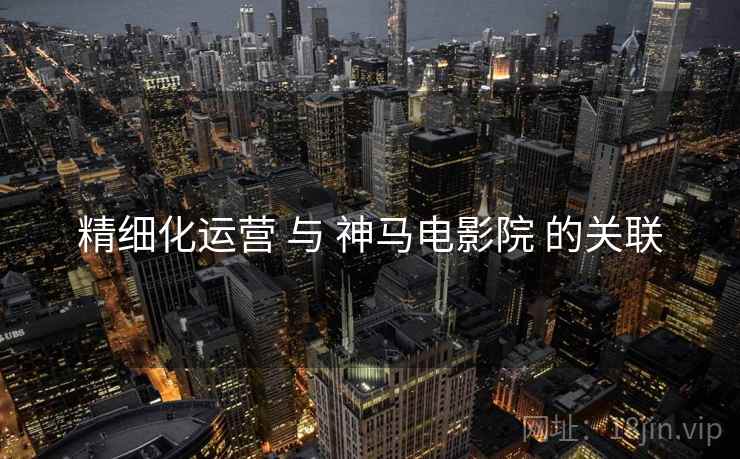 精细化运营 与 神马电影院 的关联