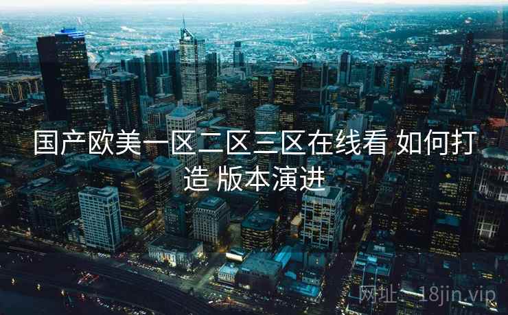 国产欧美一区二区三区在线看 如何打造 版本演进