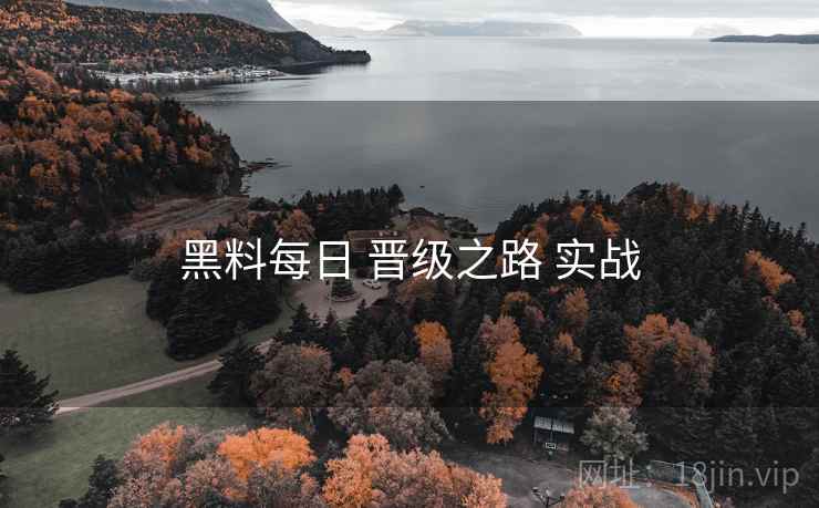 黑料每日 晋级之路 实战