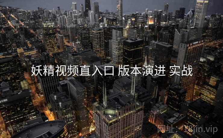 妖精视频直入口 版本演进 实战